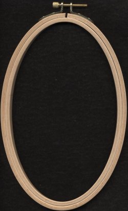 画像1: [7212] RICO　EMBROIDERY　HOOP（オーバルフープ・タテ）約13×21cm