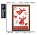 [7961] fru zippe クリスマスキット　“god jul 2012” 