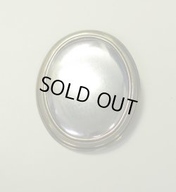 画像1: [8065] ブローチ台【だ円　縦】 AG（アンティークゴールド）