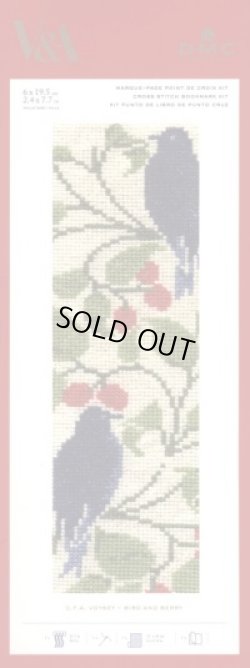 画像1: [8427] DMCクロスステッチキット　Bird and Berry / C.F.A. Voysey　品番：BL1171/77