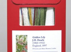 画像2: [8429] DMCクロスステッチキット　Golden Lily / J.H. Dearle　品番：BL1173/77