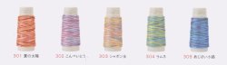 画像2: [8507] ルシアン COSMO  hidamari　刺し子糸　no.89 マルチカラー 各色　日本製