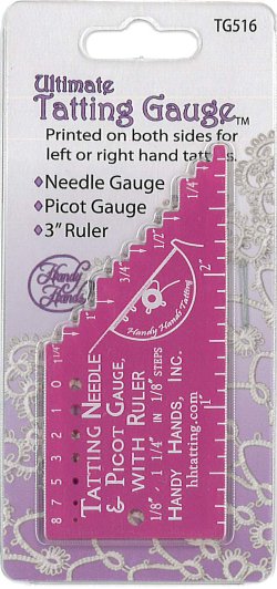 画像1: [9274] Ultimate Tatting Gauge Pink Berry 