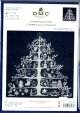 [9350] DMC クロスステッチキット　クリスマスツリー　ネイビー