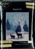 [9433] Anchor Tapestry　Starter Kit　-Woodland Snowfall-