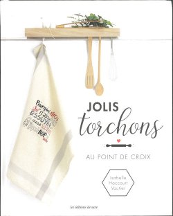 画像1: [9699] JOLIS torchons AU POINT DE CROIX