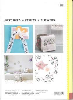 画像2: [9893] RICO No181 JUST BEES+FRUITS+FLOWERS