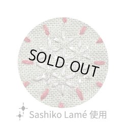 画像3: [9973] オリムパス 刺し子の花ふきん La bouquetiere -ペチュニア-