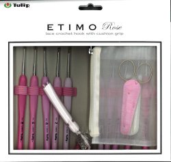 画像1: [10012] Tulip　ETIMO Rose クッショングリップ付きかぎ針・レース針セット