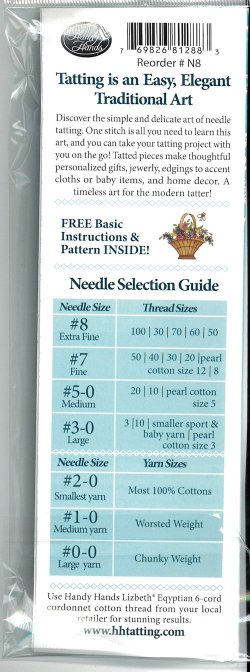 画像3: [10032] Tatting Needle BASIC Thread Set