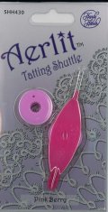 [10026] Aerlit　Tatting　Shuttle　-PinkBerry-