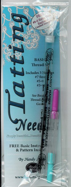 画像1: [10032] Tatting Needle BASIC Thread Set