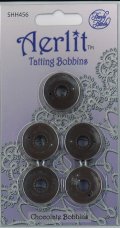 [10031] Aerlit　Tatting　Bobbins　-Chocolate-