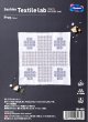 [10042] オリムパス 花ふきんキット Sashiko Textile lab -Pray-(白)