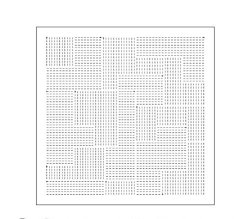 画像1: [10044] オリムパス刺し子 花ふきん Sashiko Textile lab - Block- (白)