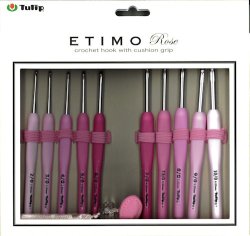 画像1: [10057] Tulip　ETIMO Rose クッショングリップ付きかぎ針セット