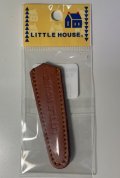 [10069] LITTLE HOUSE  クラフトシザーズ用革ケース 茶