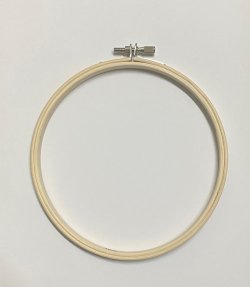 画像1: [10120] オリジナル国産刺しゅう枠　内径15cm