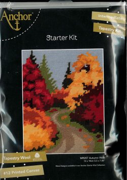 画像1: [10140] Anchor Tapestry　Starter Kit　-Autumn Walk-