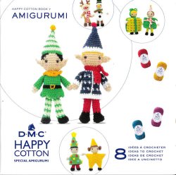 画像1: [10148] DMC HAPPY COTTON MINI BOOK-クリスマス-