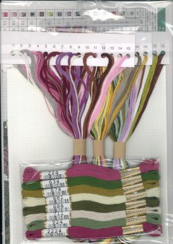 画像2: [10238] COSMO クロスステッチキット Stitching with Fujico collection -チューリップ-