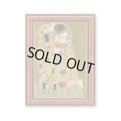 画像3: [10277] オリムパスクロスステッチキット ART GALLERY ミニフレームコレクション -「接吻」クリムト作-