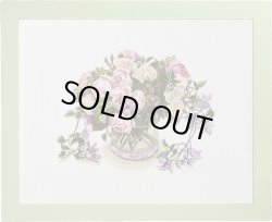 画像3: [10240] COSMO クロスステッチキット Stitching with Fujico collection -フレンチローズ-