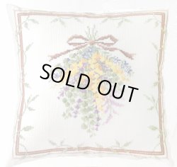 画像2: [10359] オノエ・メグミ　Mimosa　Collection　クッション　ミモザのスワッグブーケ