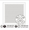 [9121] オリムパス刺し子 花ふきん 一目刺し  -富士山-