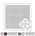 [9110] オリムパス刺し子 花ふきん 一目刺し -桜の花-