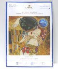 [8533] DMCクロスステッチキット　THE KISS / GUSTAV KLIMT　品番：BK1811
