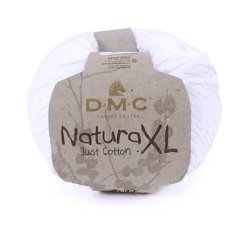 画像1: [10491] DMC Natura XL -Just Cotton-  Col.01 (Blanc)