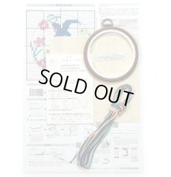 画像2: [10493] オリムパス かんたん・クロスステッチ キット -飛びまわるつばめ-