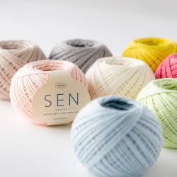 画像3: [10502] オリムパス  自然のつむぎ SEN  40g 玉巻 各色