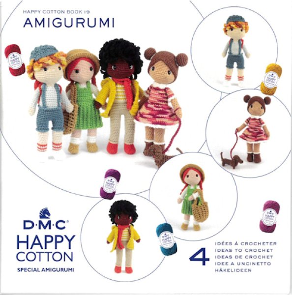 画像1: [10511] DMC HAPPY COTTON MINI BOOK 19-フレンズ1- (1)