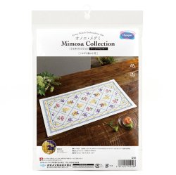 画像3: [10517] オノエ・メグミ　Mimosa　Collection　テーブルセンター　ミモザと春の小花