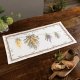 [10515] オノエ・メグミ　Mimosa　Collection　テーブルセンター　ミモザのスワッグブーケ