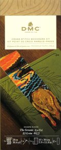 [10523] DMCブックマーククロスステッチキット　THE SCREAM（ムンクの叫び）