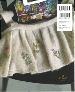 画像2: [10566] 50のステッチで描くウール刺繍　ニットウエアに咲く花々　日本ヴォーグ社