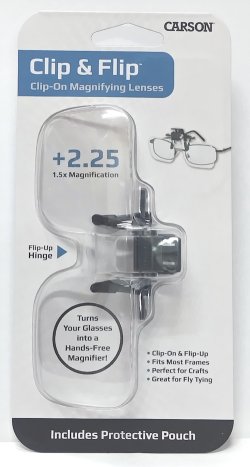 画像1: [10578] 拡大鏡（メガネ取付けタイプ）【1.5倍】