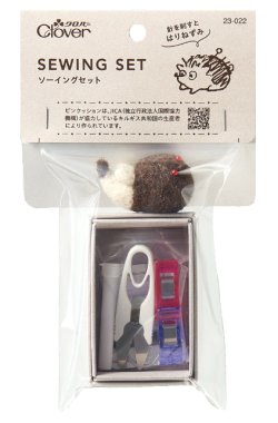 画像2: [10585]クロバー　ソーイングセット〈はりねずみ〉