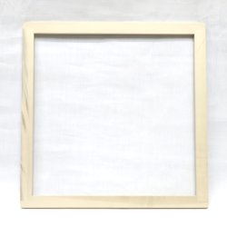 画像1: [10641] 絽刺し枠 広幅　36×36cm