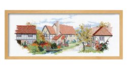 画像2: [5789] オリムパス　クロスステッチキット　〜オクトーバーレーン〜