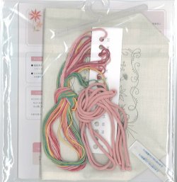 画像2: [10696] COSMO アトリエ ド ノラ 穏やかな日々の刺しゅう時間 キット -こころを結ぶ贈り物-