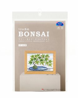 画像3: [10702] オリムパスクロスステッチキット　12ヶ月のＢＯＮＳＡＩ　「8月 山紅葉」