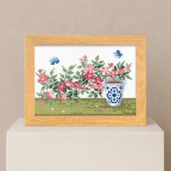画像2: [10699] オリムパスクロスステッチキット　12ヶ月のＢＯＮＳＡＩ　「5月 野薔薇」