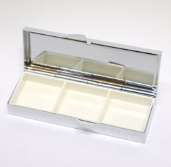 画像3: [10779] ピルケース　長四角　Ｓ　アルミ板付き