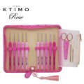 [10012] Tulip　ETIMO Rose クッショングリップ付きかぎ針・レース針セット