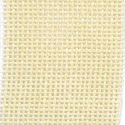画像1: [10787] 麻コングレス　アイボリー　約103cm幅　約7.1目×約8.4目