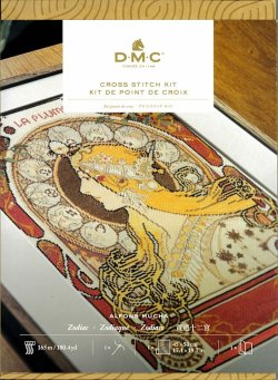 画像1: [10800] DMCクロスステッチキット　ミュシャ「黄道十二宮」Zodiac